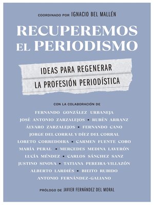 Recuperemos el periodismo - ebook